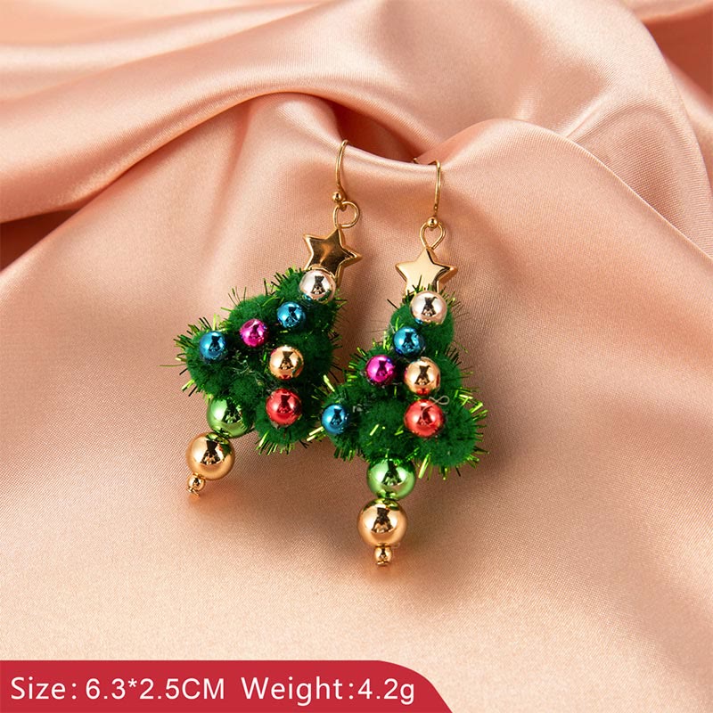 Creative Christmas Atmosphere Earrings