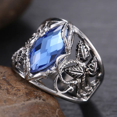 Limited Sale - Luxury Sapphire Vintage Ring