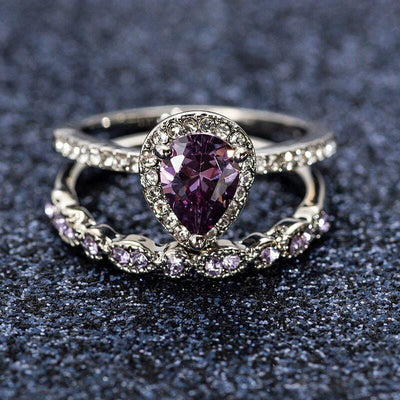 Limited Sale - Amethyst Stacking Ring