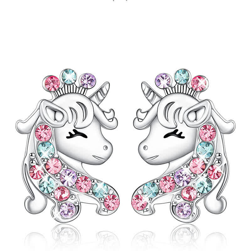 FREE Today: "You Are Magical" - Unicorn Princess Earrings and Necklace