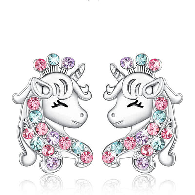 FREE Today: "You Are Magical" - Unicorn Princess Earrings and Necklace