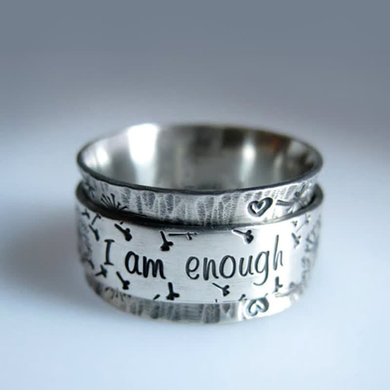 Dandelion Spinner Ring✨ - ''I'm enough exactly as I am''🥰