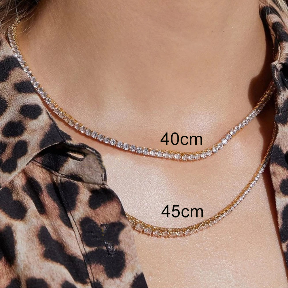 "Alluring Beauty" Luxury Zircon Choker Necklace