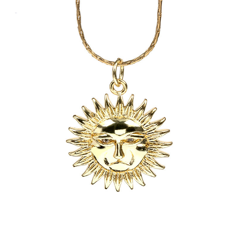 Sun and Moon Vintage Vintage Necklace