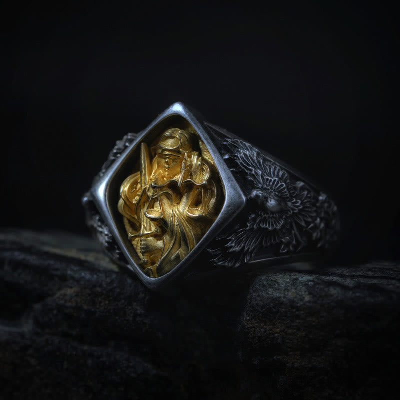 Norse Mythology Goddess Justitia Ring