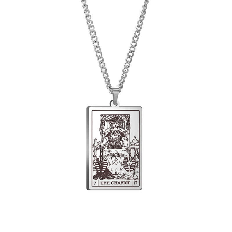 The Major Arcana Dainty Tarot Card Necklace