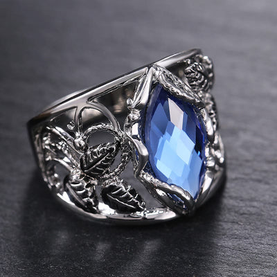 Limited Sale - Luxury Sapphire Vintage Ring