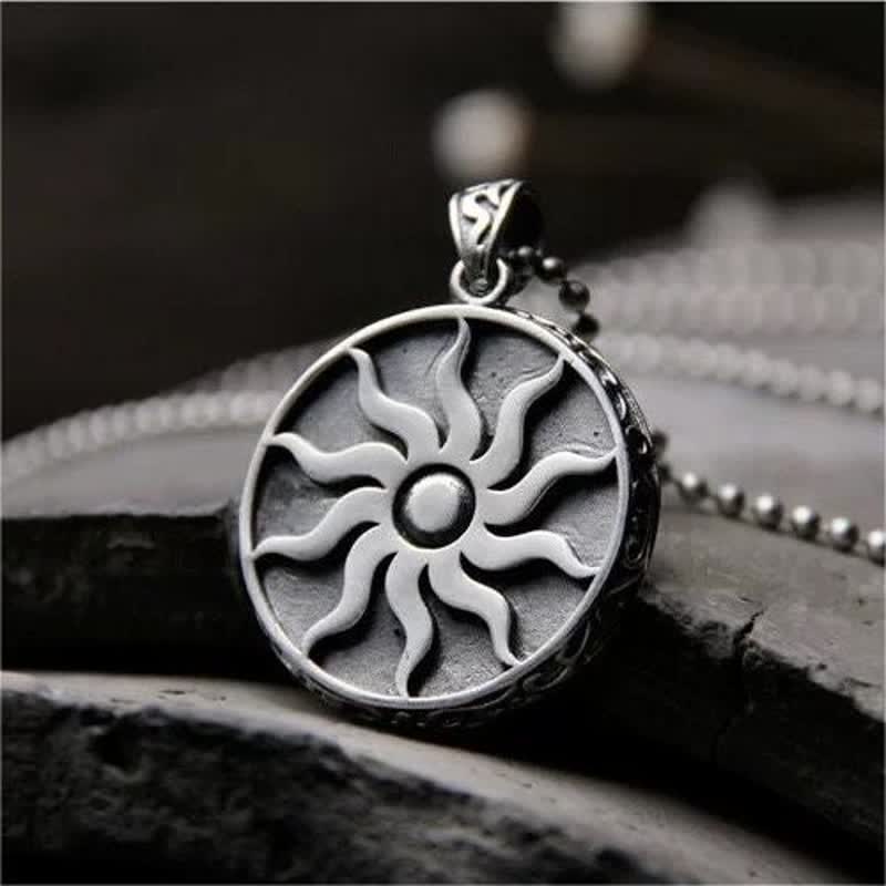 Men's Apollo God Sun Necklace