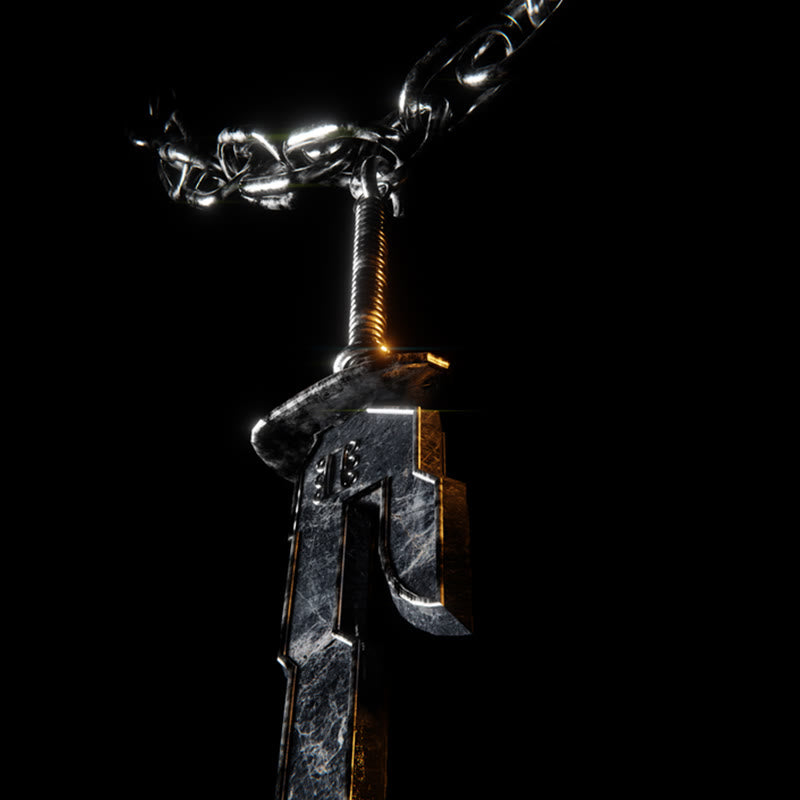 Limited Sale - Inverted Spear of Heaven Necklace