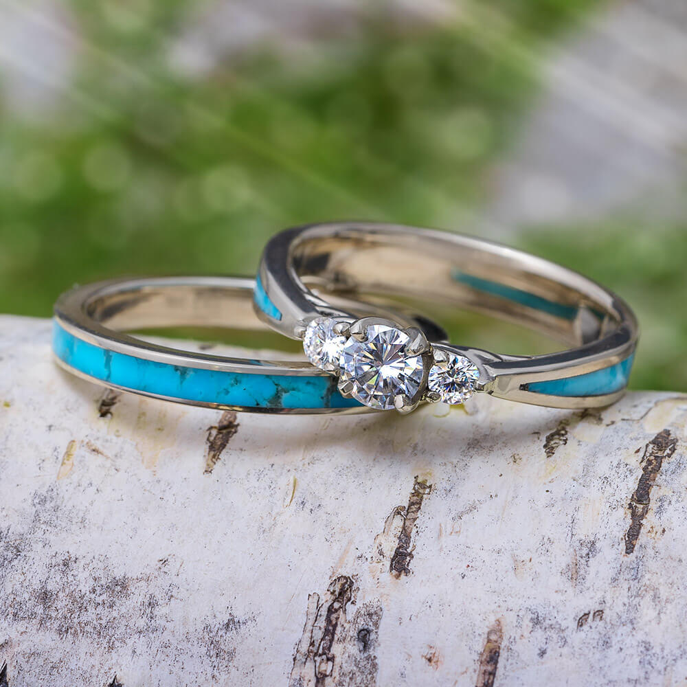 Olivenorma Turquoise Creative 2 - Piece Ring