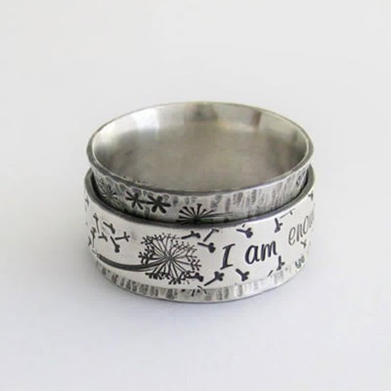 Dandelion Spinner Ring✨ - ''I'm enough exactly as I am''🥰