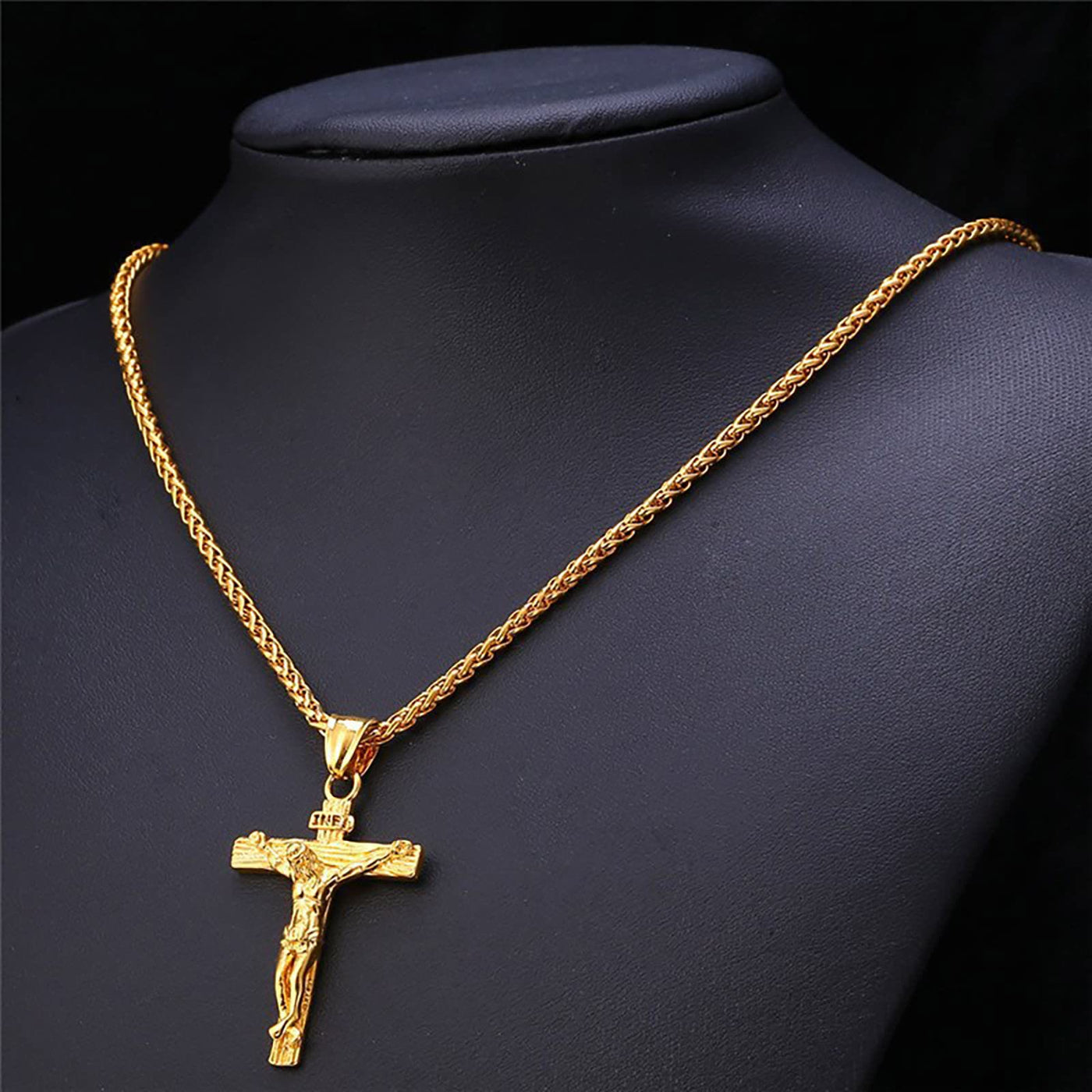 FREE Today: "Life Of Christ" Jesus Cross Necklace