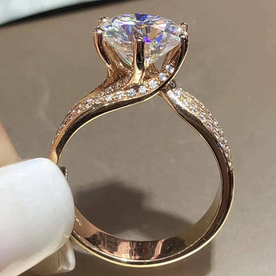 Limited Sale - 3 Carat Super Sparkling Diamond Ring