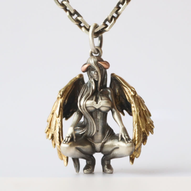 Limited Sale - Devil Angel Wings Necklace