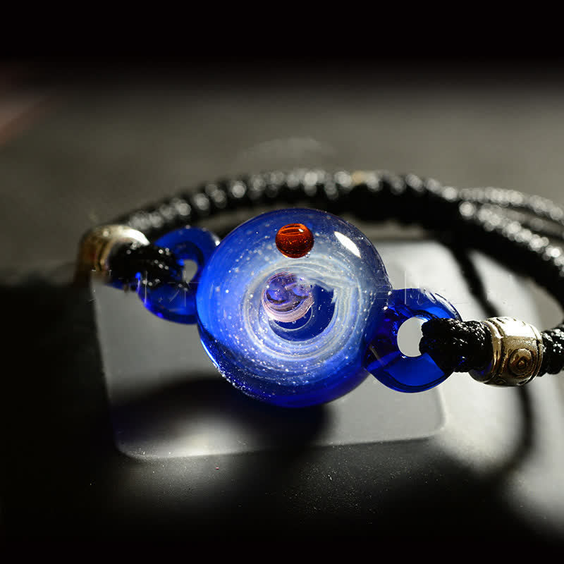Olivenorma Nebula Starry Universe Creative Glass Bracelet