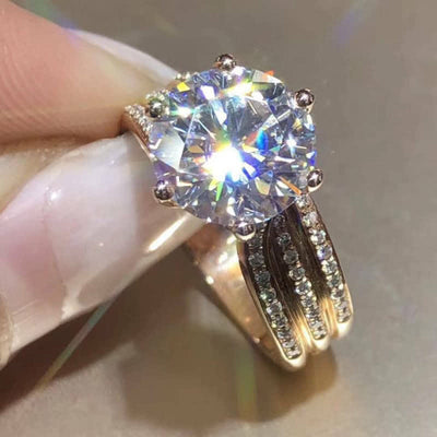 Limited Sale - 3 Carat Super Sparkling Diamond Ring