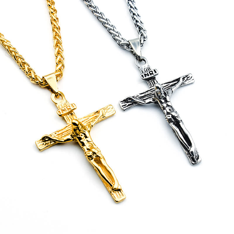 Limited Sale - "Life Of Christ" Jesus Cross Necklace