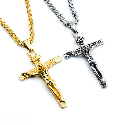 Limited Sale - "Life Of Christ" Jesus Cross Necklace