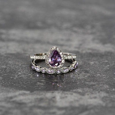 Amethyst Stacking Ring