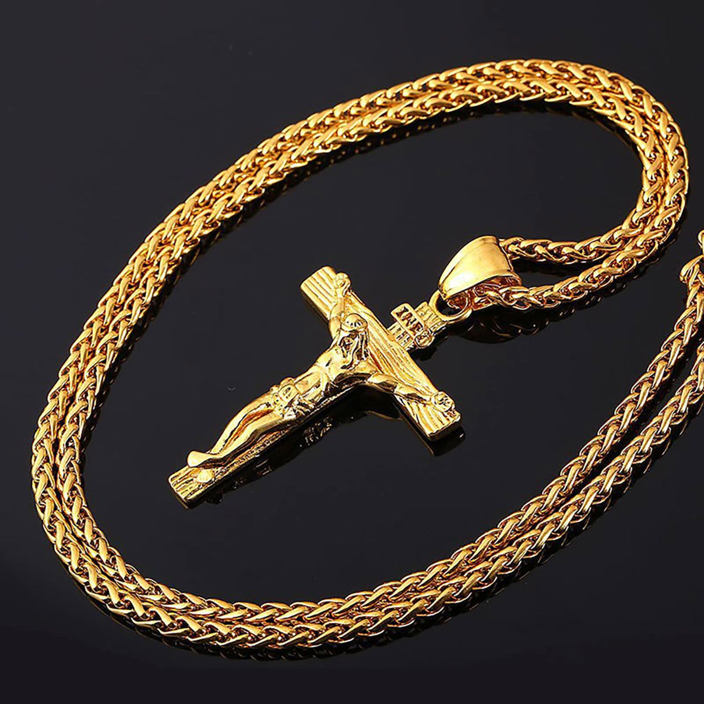 Limited Sale - "Life Of Christ" Jesus Cross Necklace