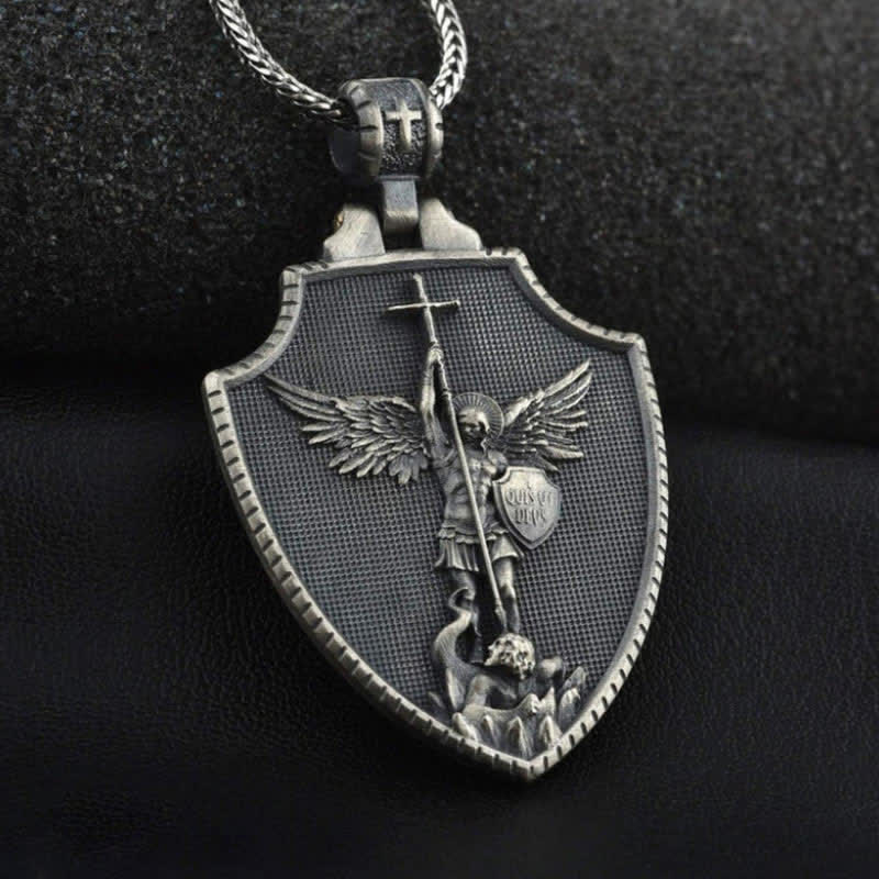 Limited Sale - Mariners and Military Micharl's Archangel Necklace