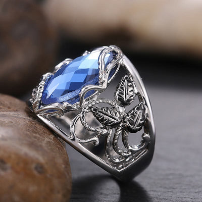 Limited Sale - Luxury Sapphire Vintage Ring