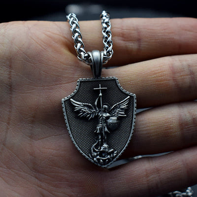 Limited Sale - Mariners and Military Micharl's Archangel Necklace