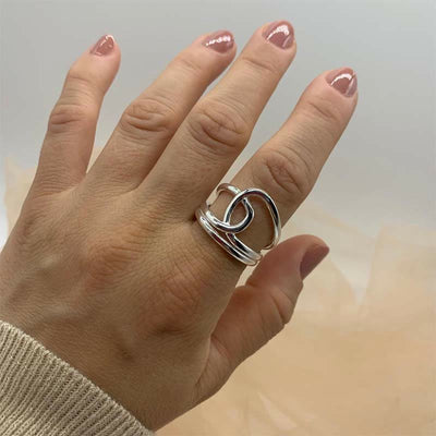 Unique Dainty Adjustable Weaved Ring