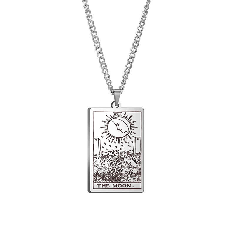 The Major Arcana Dainty Tarot Card Necklace