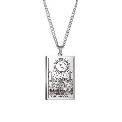 The Major Arcana Dainty Tarot Card Necklace