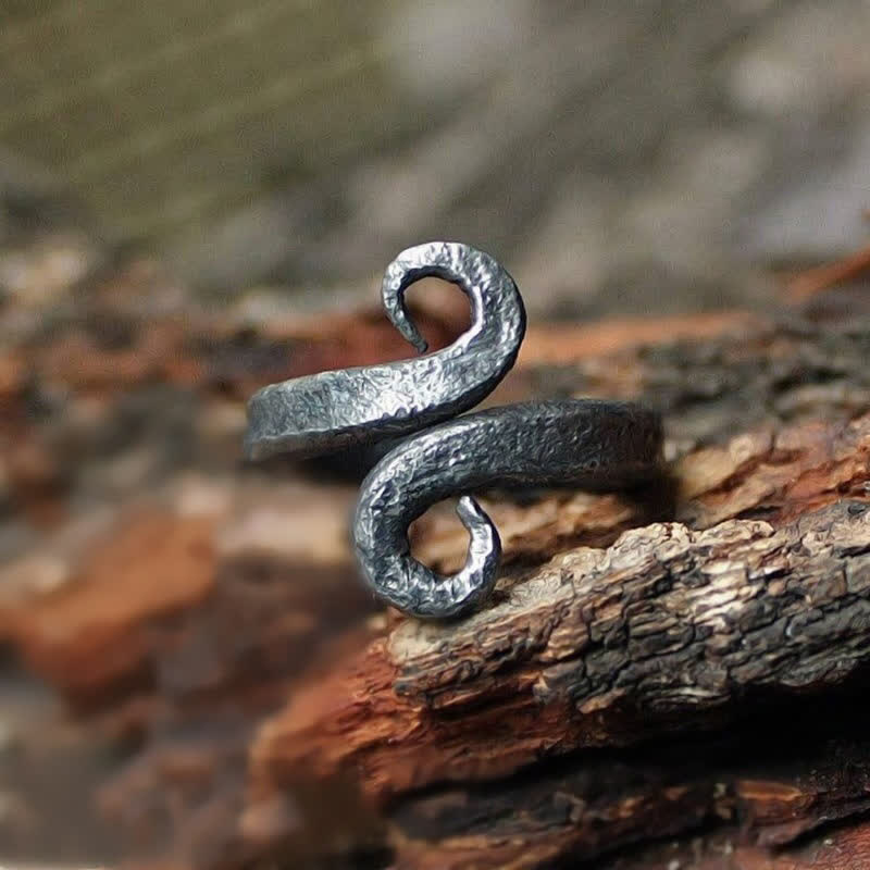 Men's Viking Midgard Serpent Ring