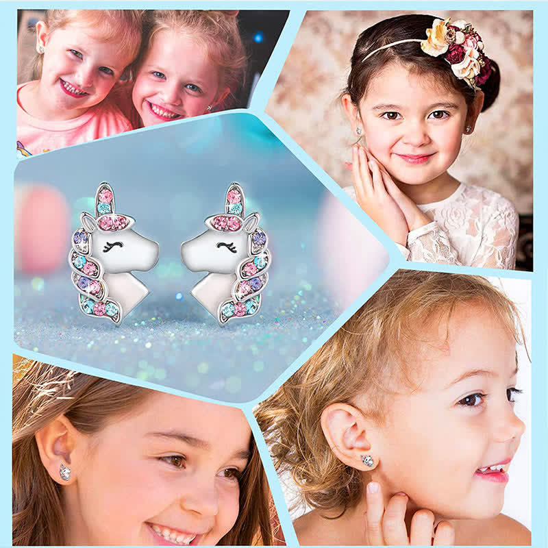 FREE Today: "You Are Magical" - Unicorn Princess Earrings and Necklace