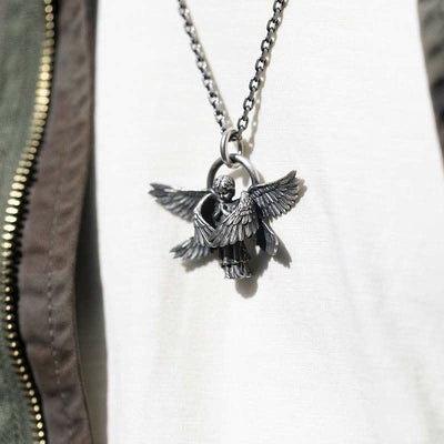 FREE Today: Guardian Angel - Seraphim Angel Wings Necklace