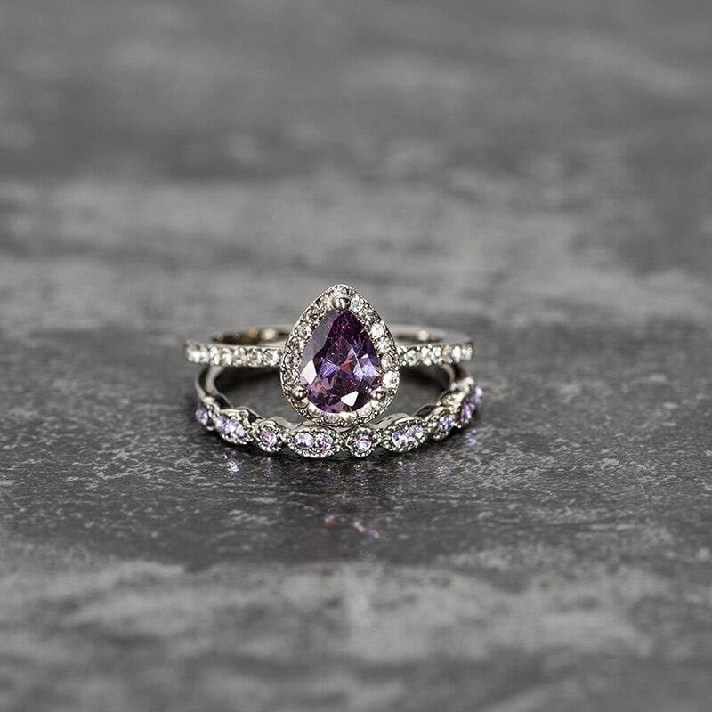 Limited Sale - Amethyst Stacking Ring