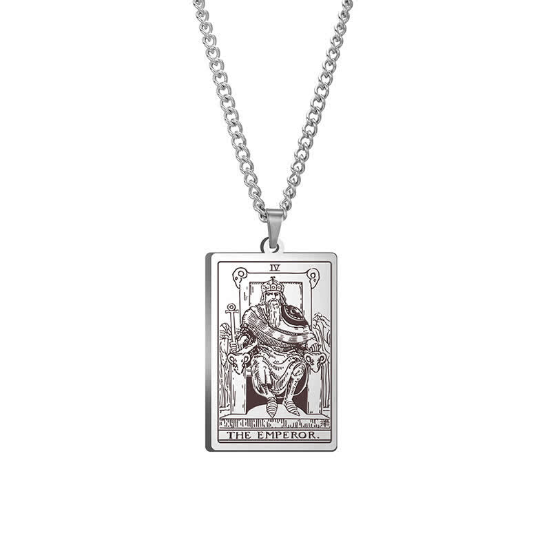 The Major Arcana Dainty Tarot Card Necklace