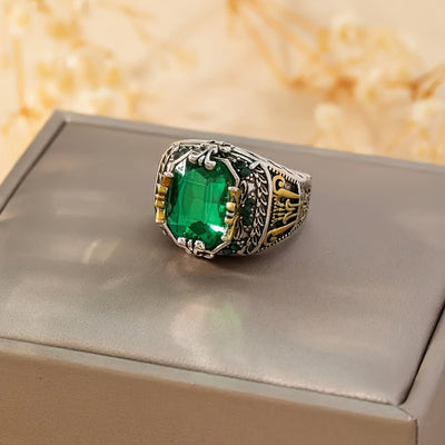 Limited Sale - Vintage Luxury Crown Gemstone Ring