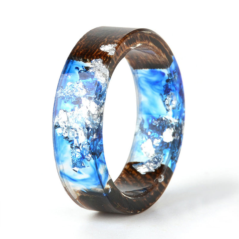 Olivenorma Intellectual & Optimistic - Handmade Wood Ring