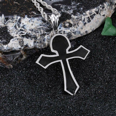 "Spirit Of Power" Men's Retro Cross Necklace