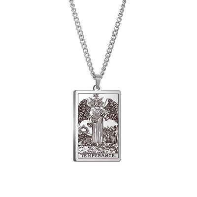 The Major Arcana Dainty Tarot Card Necklace