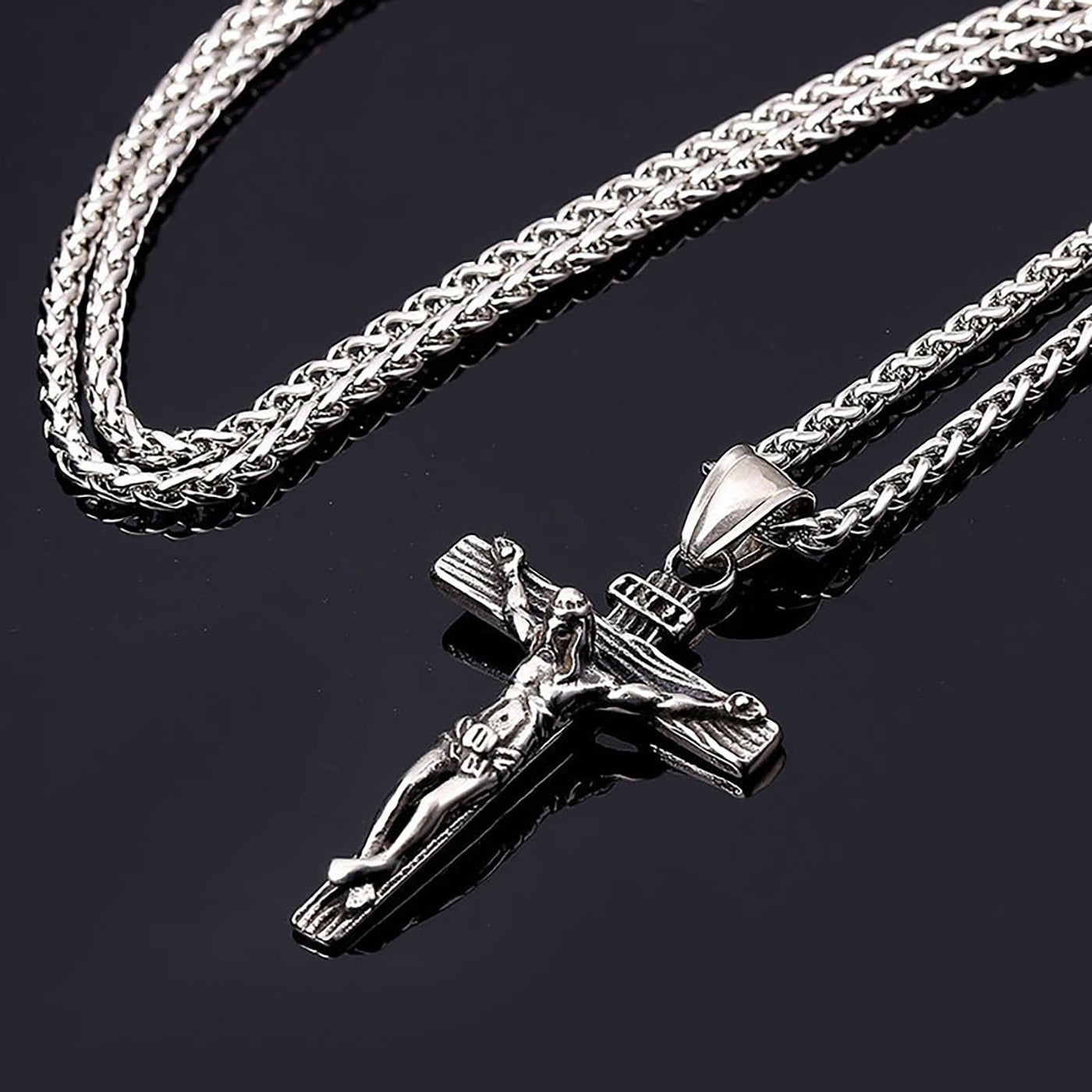 Limited Sale - "Life Of Christ" Jesus Cross Necklace