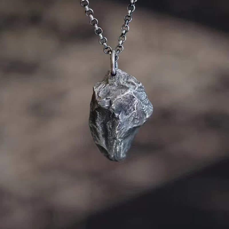 Men's Unique Massive Stone Necklace