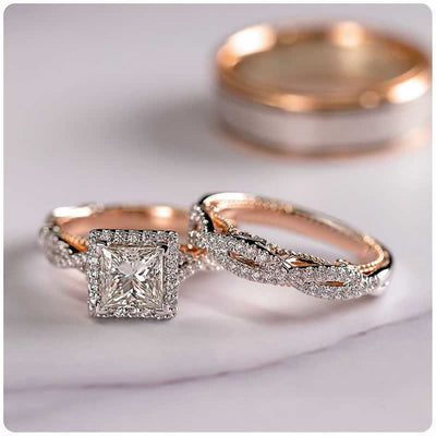 FREE Today: Prince Rose Couple Ring Set