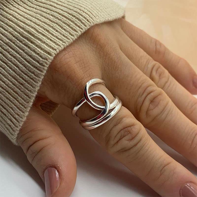 Unique Dainty Adjustable Weaved Ring