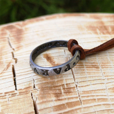 "Collector's Edition" Uncharted Nathan Drake's Ring With Necklace Strap