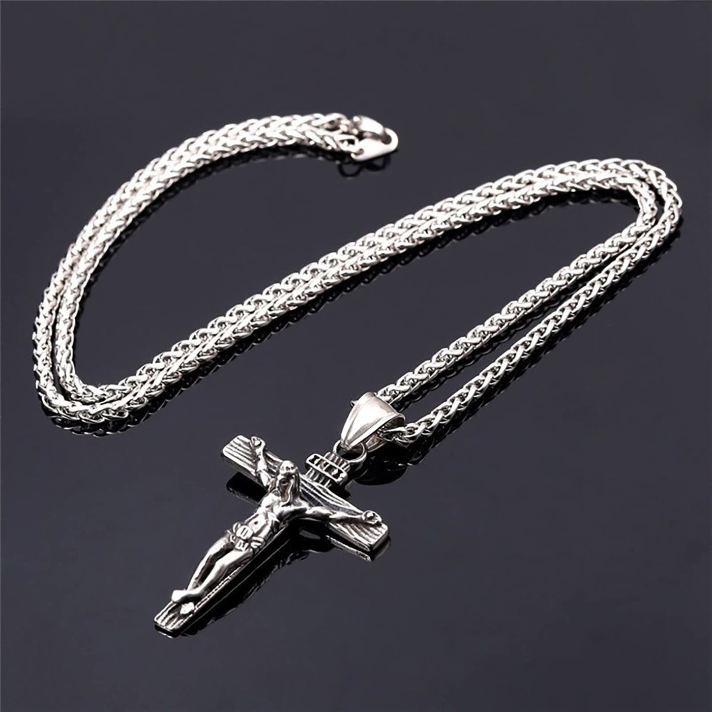 Limited Sale - "Life Of Christ" Jesus Cross Necklace