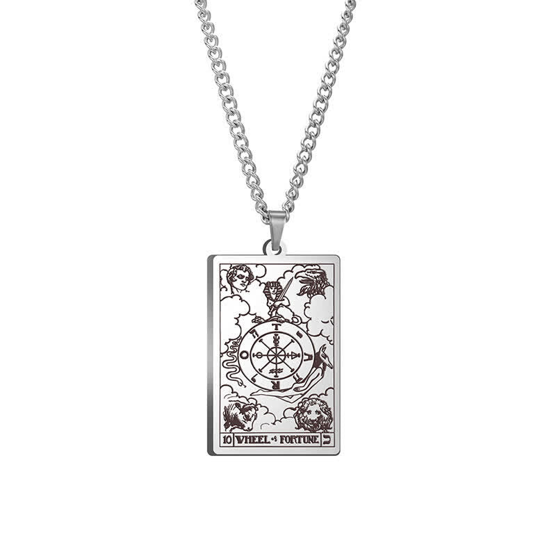 The Major Arcana Dainty Tarot Card Necklace