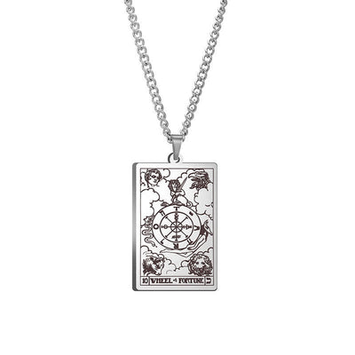 The Major Arcana Dainty Tarot Card Necklace