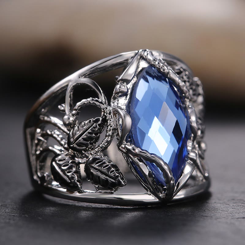 Limited Sale - Luxury Sapphire Vintage Ring