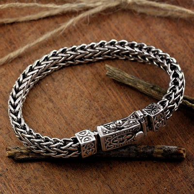 Men's Classic Woven Texture Bracelet