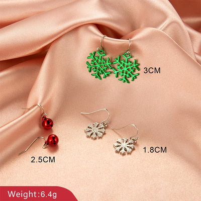 Creative Christmas Atmosphere Earrings